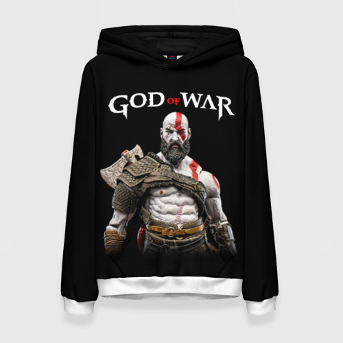 Женская толстовка 3D God of War, цвет 3D печать