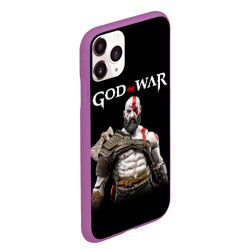 Чехол для iPhone 11 Pro Max матовый God of War - фото 2