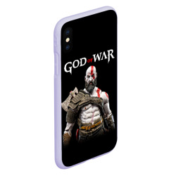 Чехол для iPhone XS Max матовый God of War - фото 2