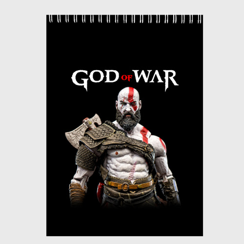 Скетчбук God of War, цвет белый