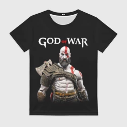 Женская футболка 3D God of War