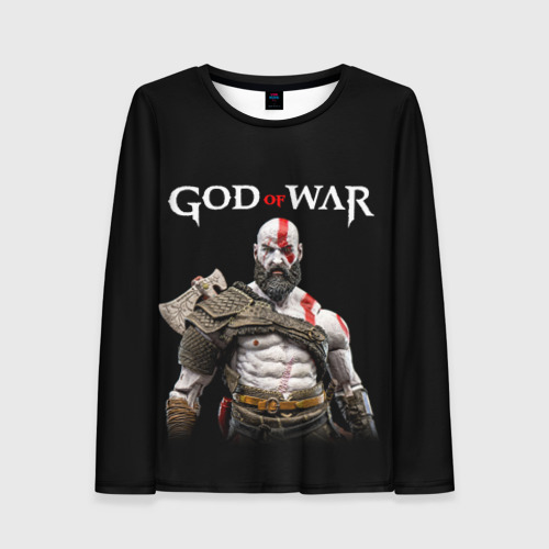 Женский лонгслив 3D God of War, цвет 3D печать