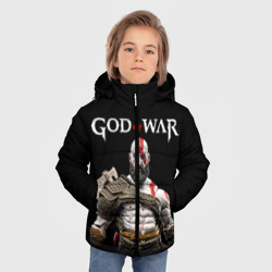 Зимняя куртка для мальчиков 3D God of War - фото 2