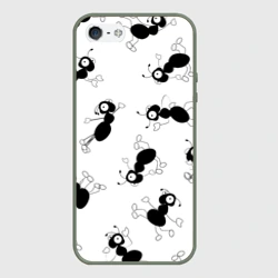 Чехол для iPhone 5/5S матовый Муравьи