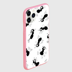 Чехол для iPhone 11 Pro Max матовый Муравьи - фото 2