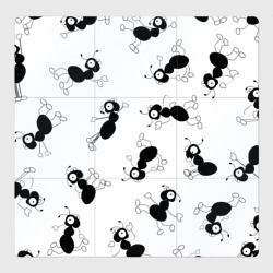 Магнитный плакат 3Х3 Муравьи