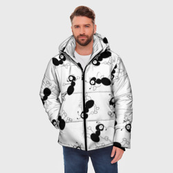 Мужская зимняя куртка 3D Муравьи - фото 2