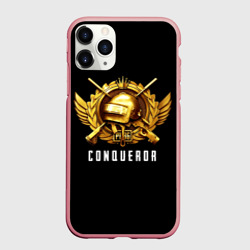 Чехол для iPhone 11 Pro Max матовый Завоеватель PUBG
