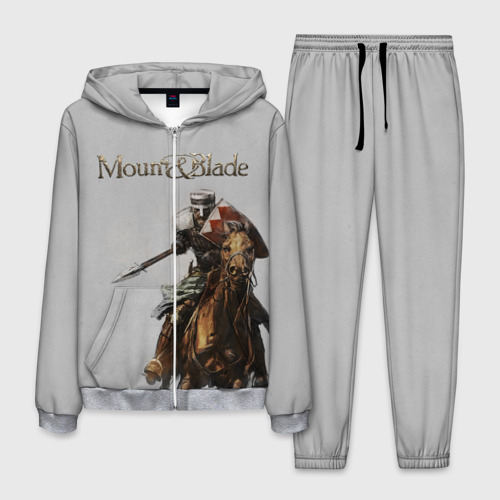 Мужской костюм 3D Mount and Blade, цвет меланж