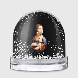 Игрушка Снежный шар Чечилия Галлерани - дама с горностаем