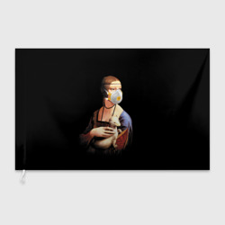 Флаг 3D Чечилия Галлерани - дама с горностаем