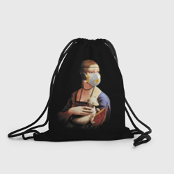 Рюкзак-мешок 3D Чечилия Галлерани - дама с горностаем