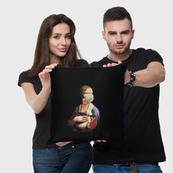 Подушка 3D Чечилия Галлерани - дама с горностаем - фото 2