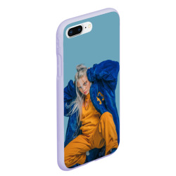 Чехол для iPhone 7Plus/8 Plus матовый Billie Eilish - фото 2