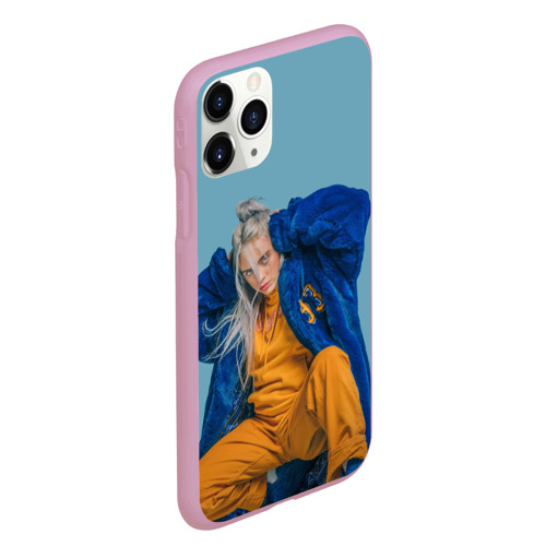 Чехол для iPhone 11 Pro Max матовый Billie Eilish, цвет розовый - фото 3