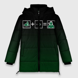 Женская зимняя куртка Oversize Green Arrow