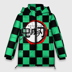 Женская зимняя куртка Oversize Kimetsu no Yaiba