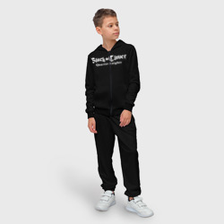 Детский костюм 3D Черный Клевер, Лого - фото 2