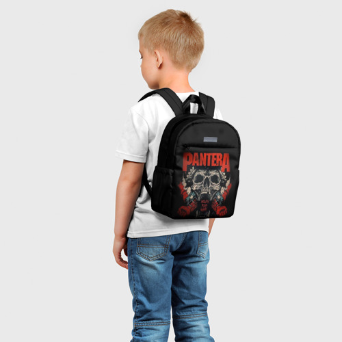 Детский рюкзак 3D с принтом Pantera, фото на моделе #1
