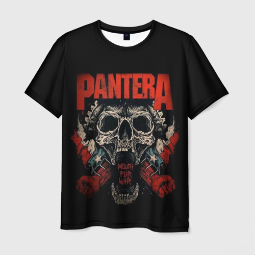 Мужская футболка 3D Pantera, цвет 3D печать