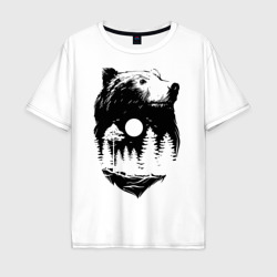 Мужская футболка хлопок Oversize Bear