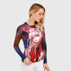 Женский рашгард 3D Ноль два и персы - фото 2