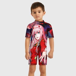 Детский купальный костюм 3D Ноль два и персы - фото 2