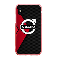 Чехол для iPhone XS Max матовый Volvo