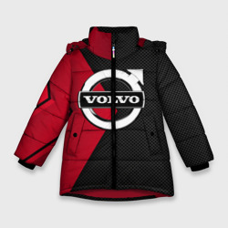 Зимняя куртка для девочек 3D Volvo