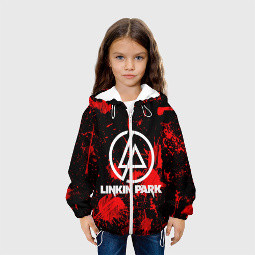 Детская куртка 3D Linkin Park, цвет белый - фото 4