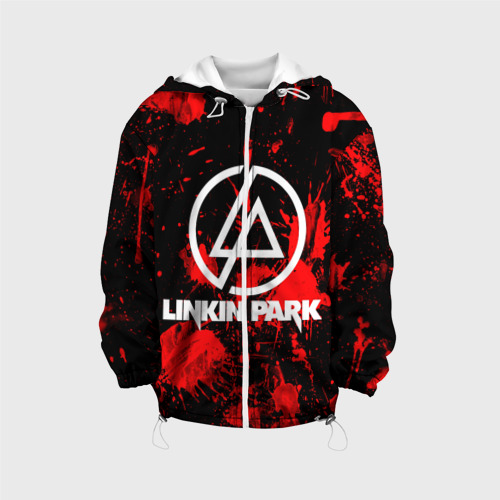 Детская куртка 3D Linkin Park, цвет белый