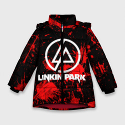 Зимняя куртка для девочек 3D Linkin Park