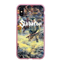 Чехол для iPhone XS Max матовый Sabaton