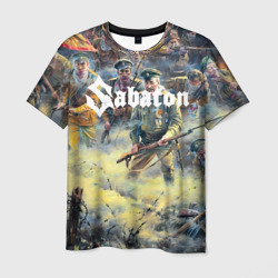Мужская футболка 3D Sabaton