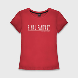 Женская футболка хлопок Slim Final fantasy VII: remake