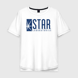 Мужская футболка хлопок Oversize S.T.A.R. Labs