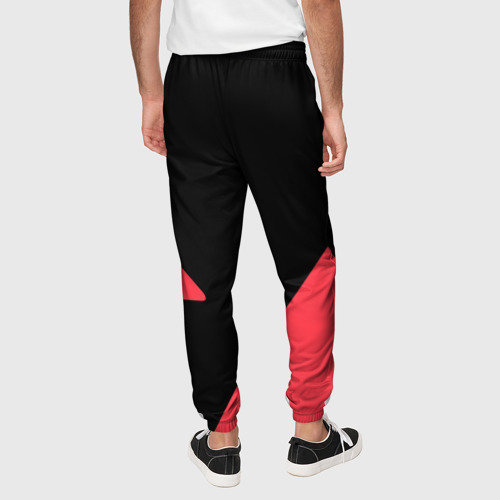Мужские брюки 3D с принтом VALORANT, вид сзади #2