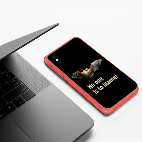 Чехол для iPhone XS Max матовый с принтом Никто не виноват!, фото #5