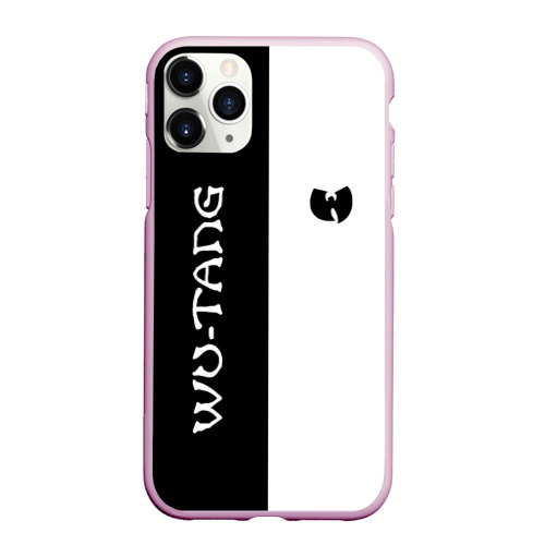 Чехол для iPhone 11 Pro Max матовый Wu-tang clan Ву-Танг, цвет розовый