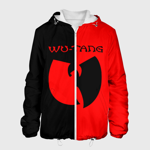 Мужская куртка 3D Wu-tang clan black and red, цвет 3D печать