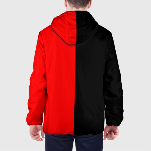 Мужская куртка 3D Wu-tang clan black and red, цвет 3D печать - фото 5