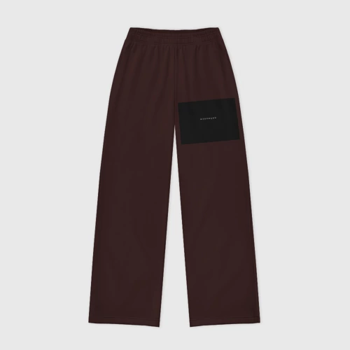 Женские брюки oversize без начеса хлопок Изоляция