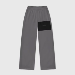 Женские брюки oversize без начеса хлопок Изоляция