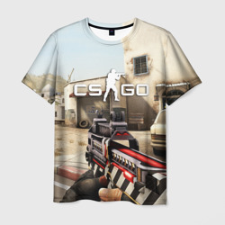 Мужская футболка 3D CS:GO - The Aggressor Aгрессор