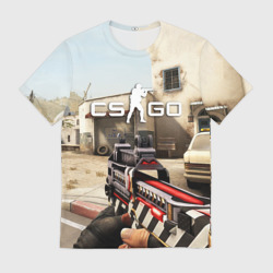 Мужская футболка 3D CS:GO - The Aggressor Aгрессор