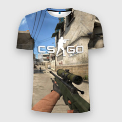 Мужская футболка 3D Slim CS:GO