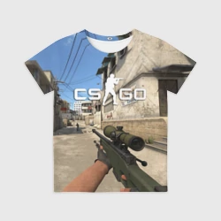 Детская футболка 3D CS:GO