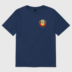 Мужская футболка хлопок Oversize СССР