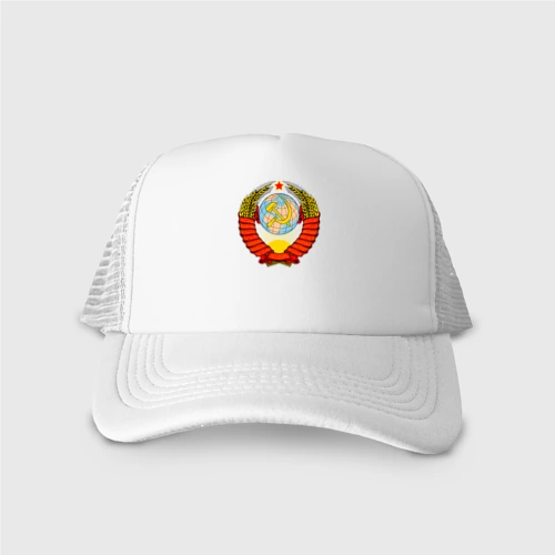 Кепка тракер с сеткой СССР