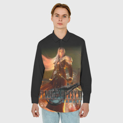 Мужская рубашка oversize 3D Final fantasy VII: remake - фото 2